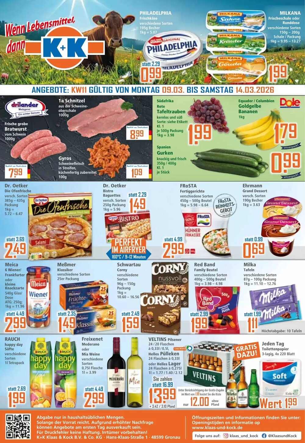Klaas und Kock Prospekt (ab 09.03.2026) zum Blättern - Seite 1