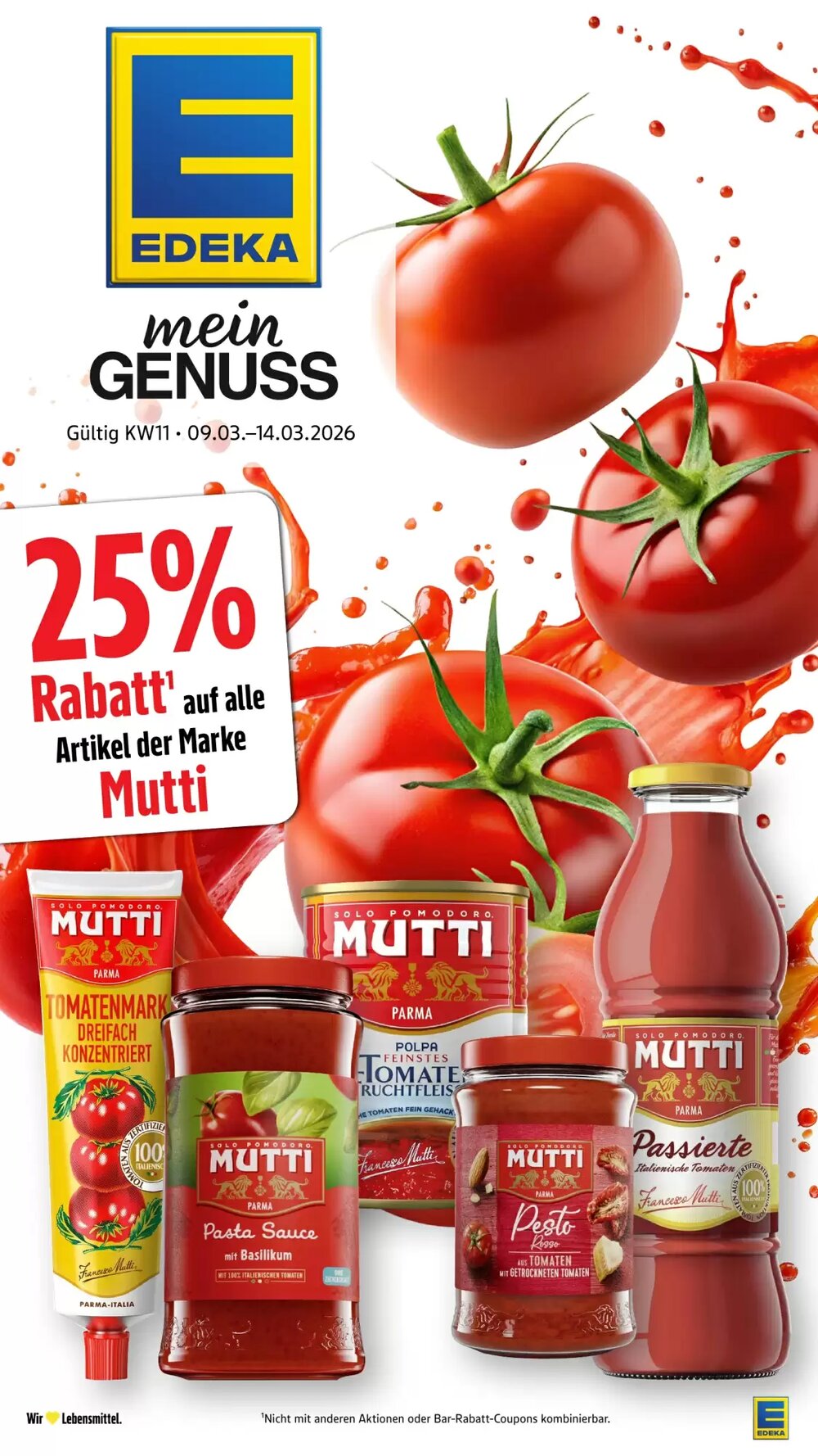 Edeka Stenger Prospekt (ab 09.03.2026) zum Blättern - Seite 1