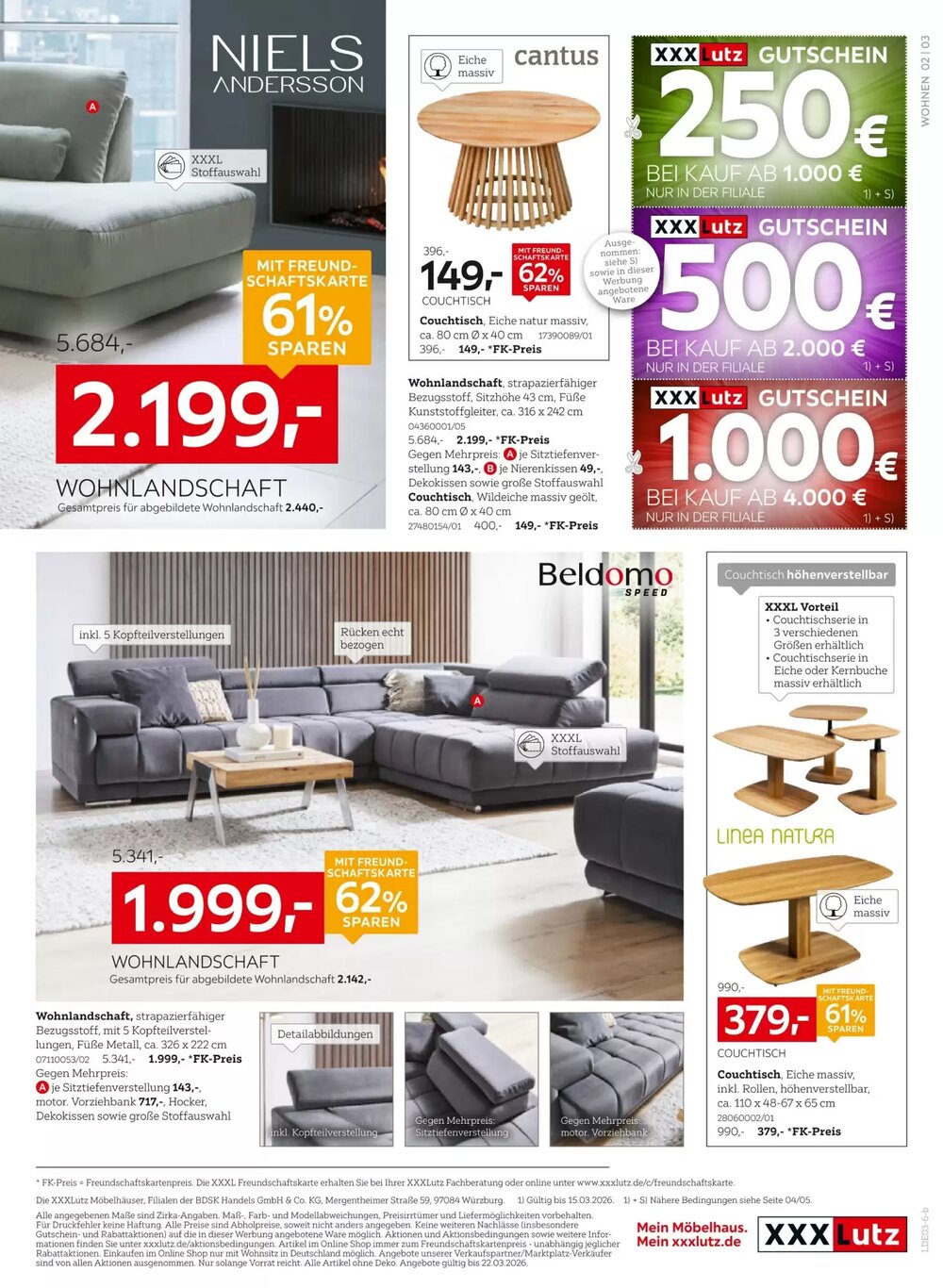 XXXLutz Prospekt (ab 09.03.2026) zum Blättern - Seite 3