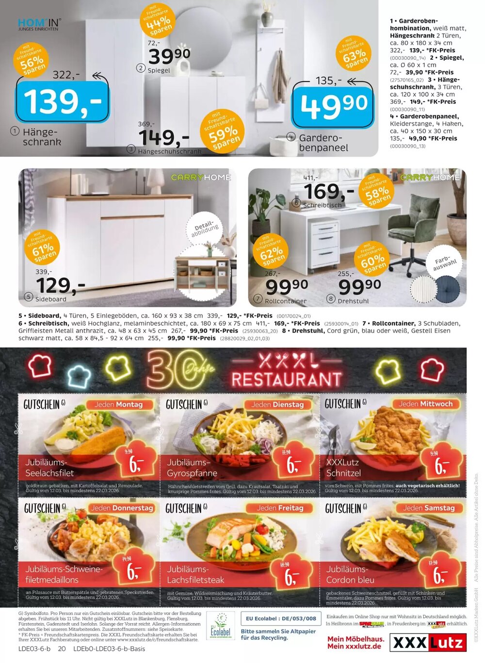 XXXLutz Prospekt (ab 09.03.2026) zum Blättern - Seite 32