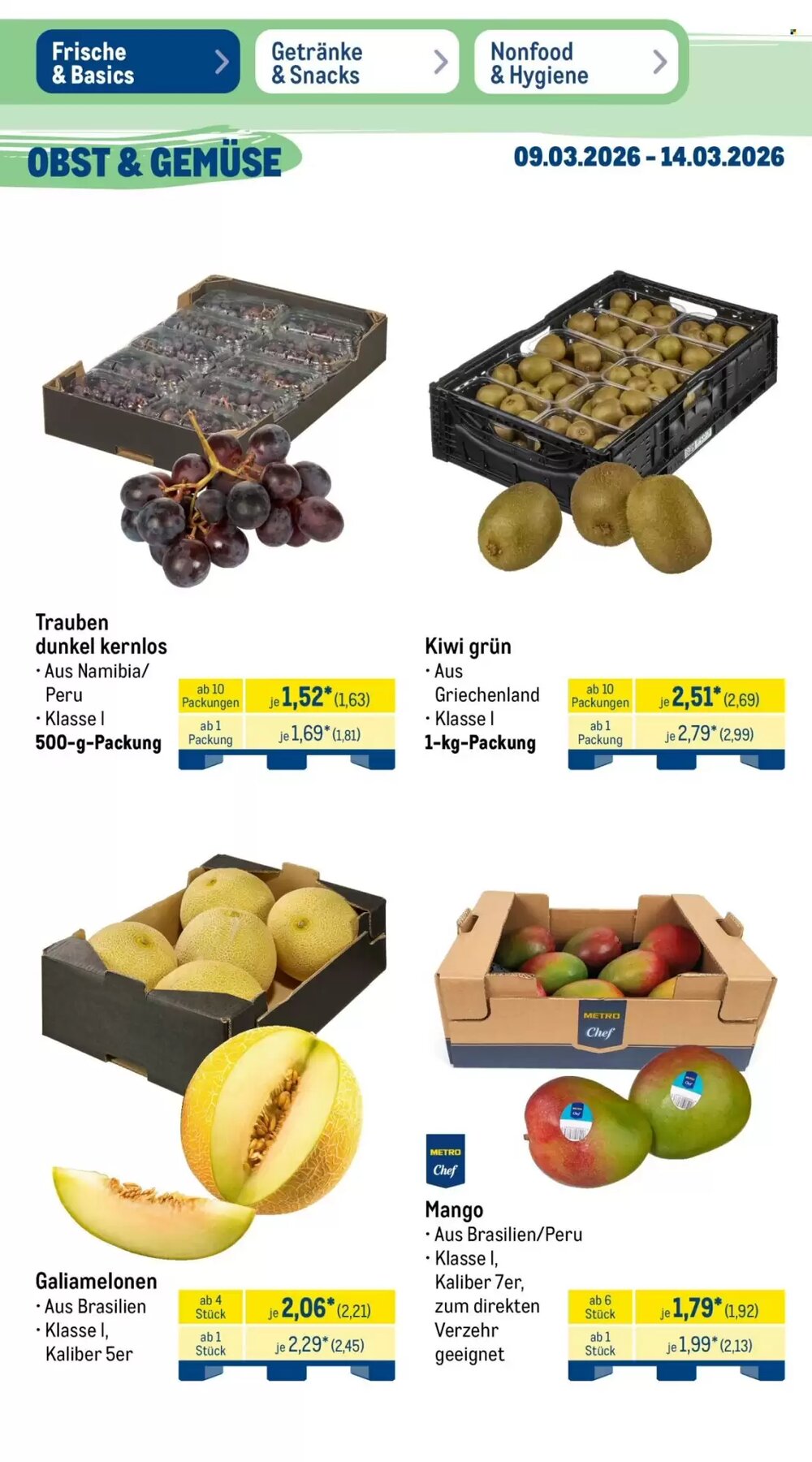 METRO Prospekt (ab 09.03.2026) zum Blättern - Seite 12