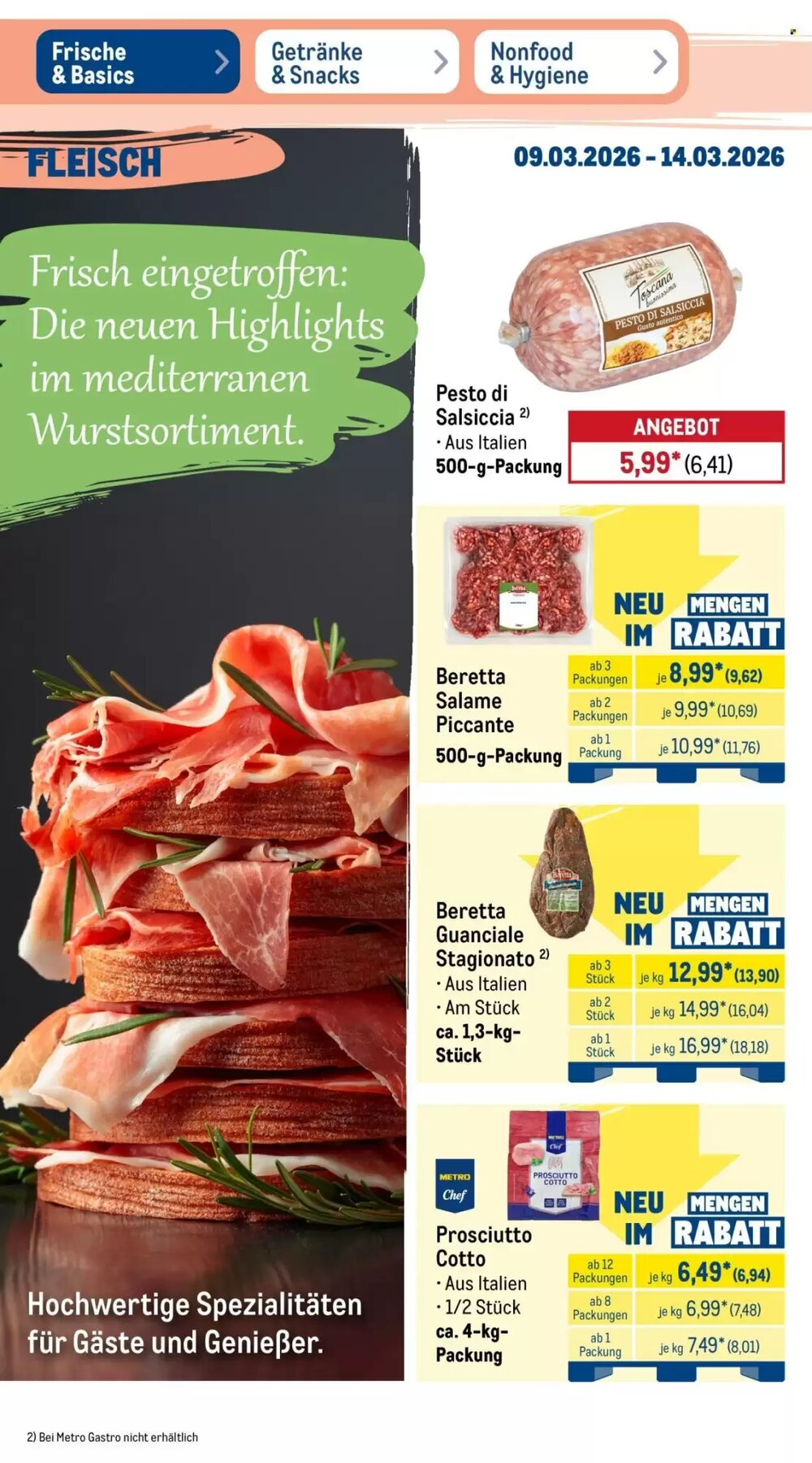 METRO Prospekt (ab 09.03.2026) zum Blättern - Seite 15