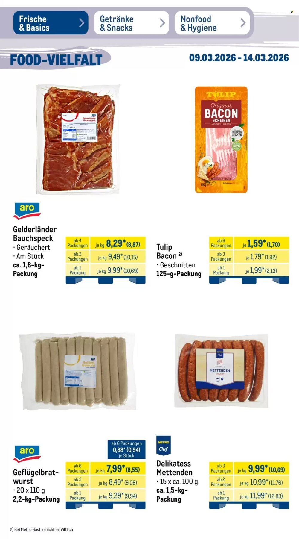 METRO Prospekt (ab 09.03.2026) zum Blättern - Seite 16