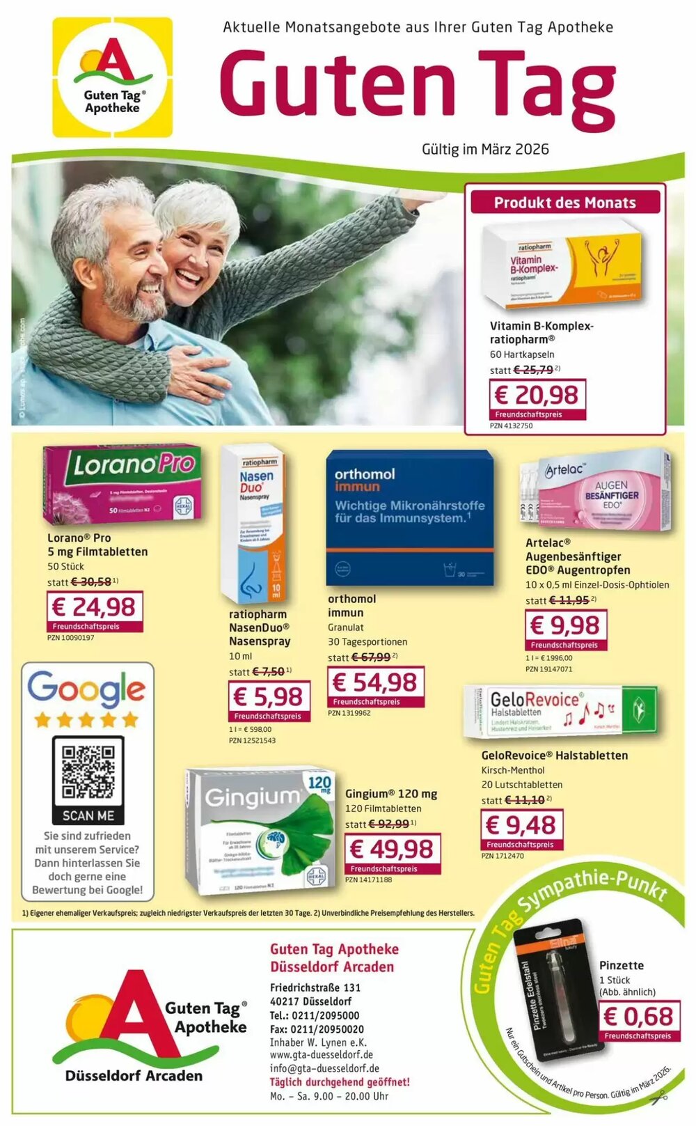  Prospekt (ab 09.03.2026) zum Blättern - Seite 1