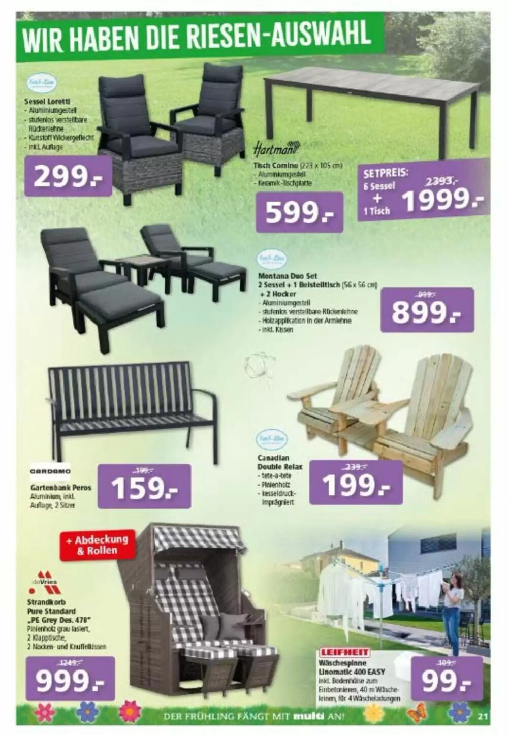 Multi Markt Prospekt (ab 09.03.2026) zum Blättern - Seite 21