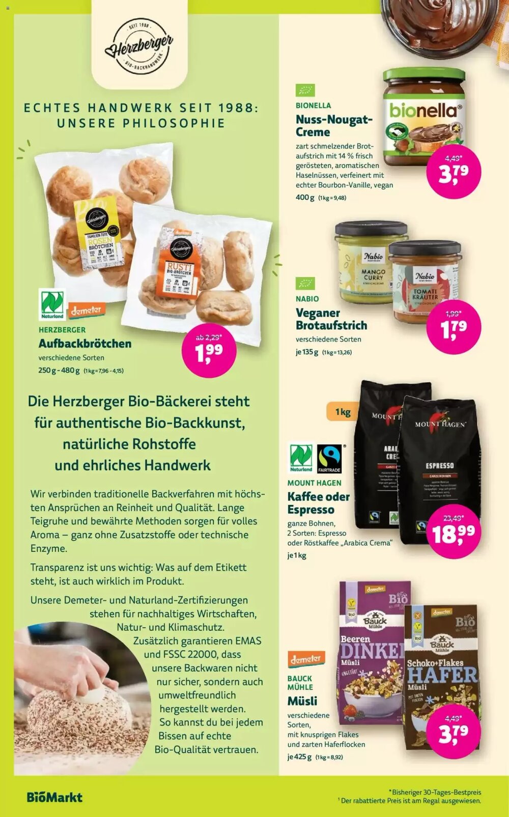 Biomarkt Prospekt (ab 11.03.2026) zum Blättern - Seite 10