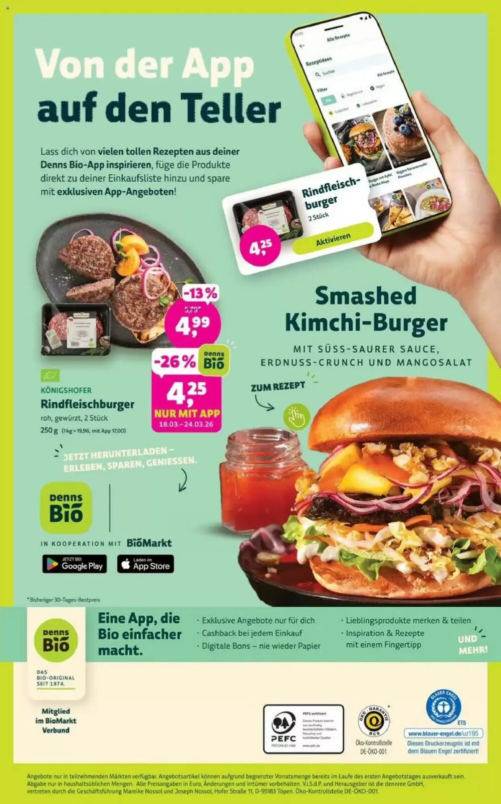 Denns BioMarkt Prospekt (ab 11.03.2026) zum Blättern - Seite 14