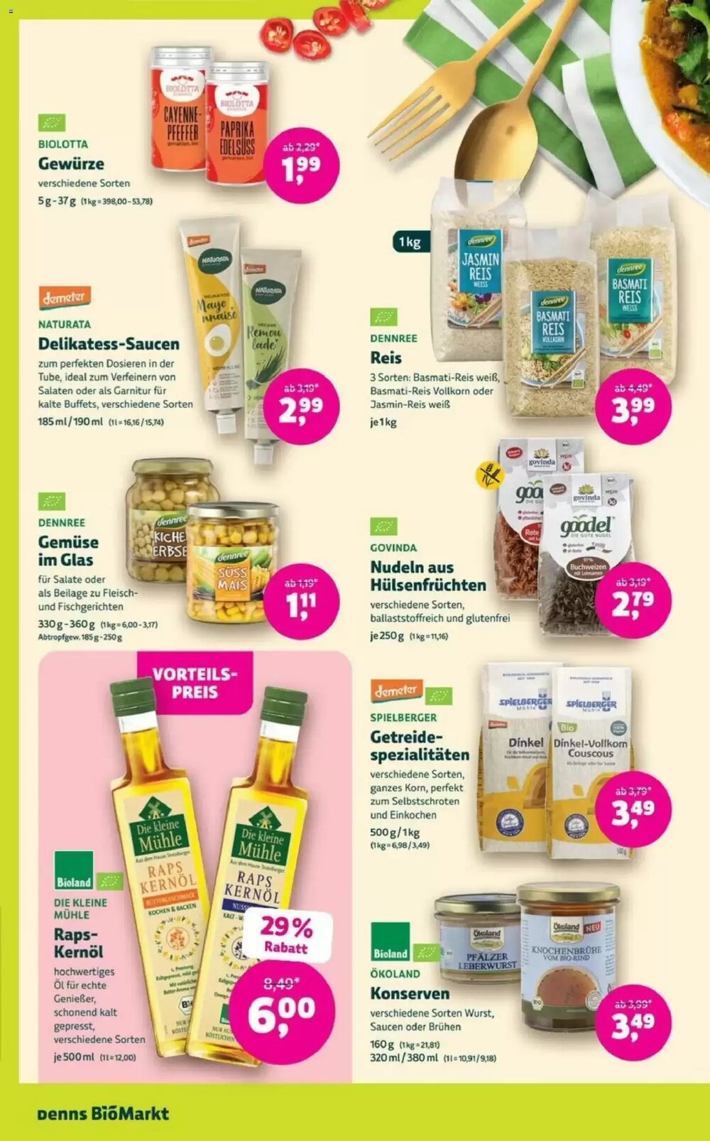 Denns BioMarkt Prospekt (ab 11.03.2026) zum Blättern - Seite 8