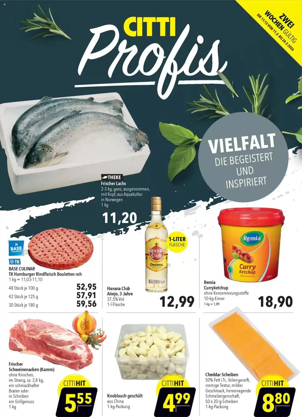 CITTI Markt Prospekt (ab 11.03.2026) zum Blättern - Seite 1