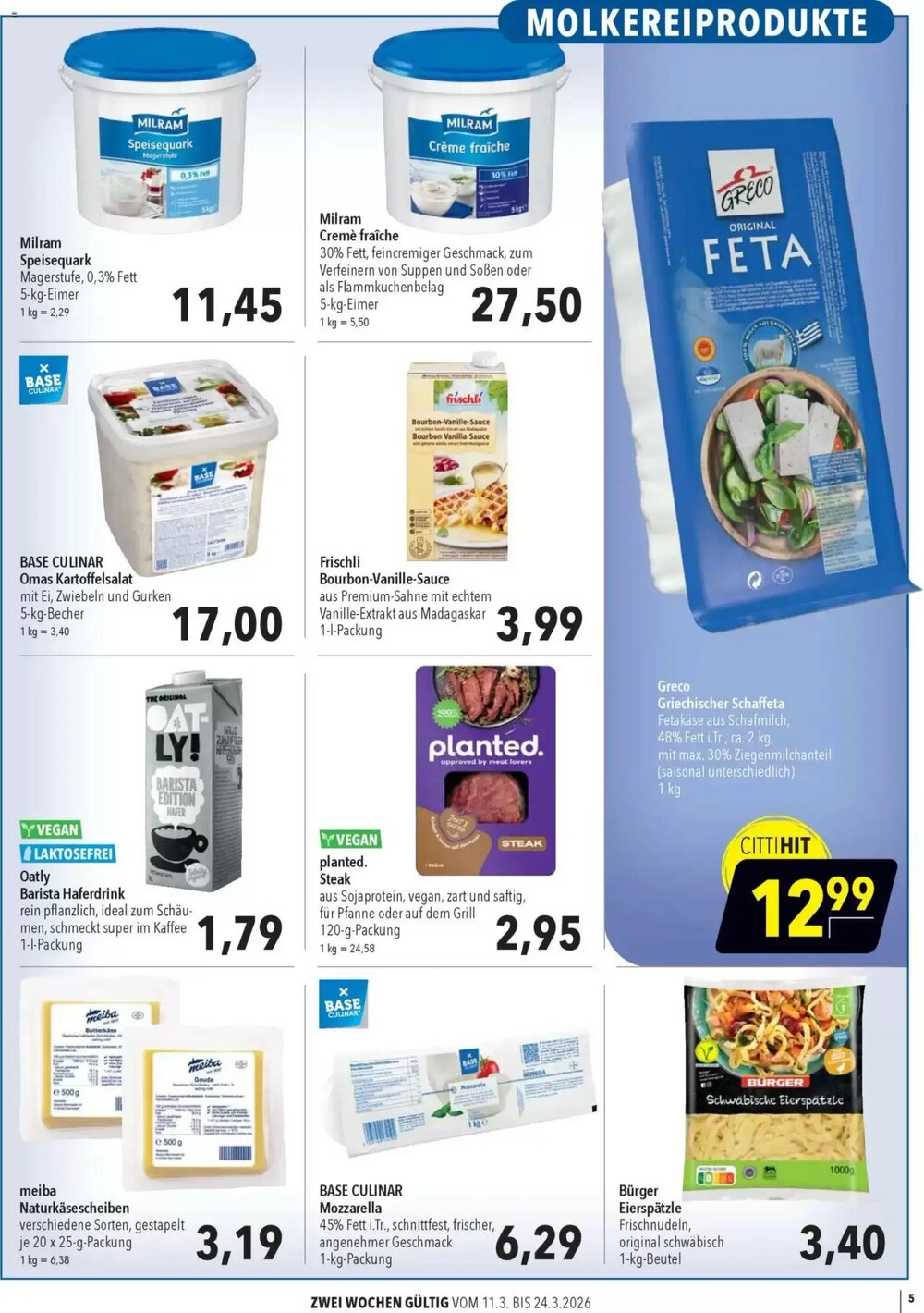 CITTI Markt Prospekt (ab 11.03.2026) zum Blättern - Seite 5