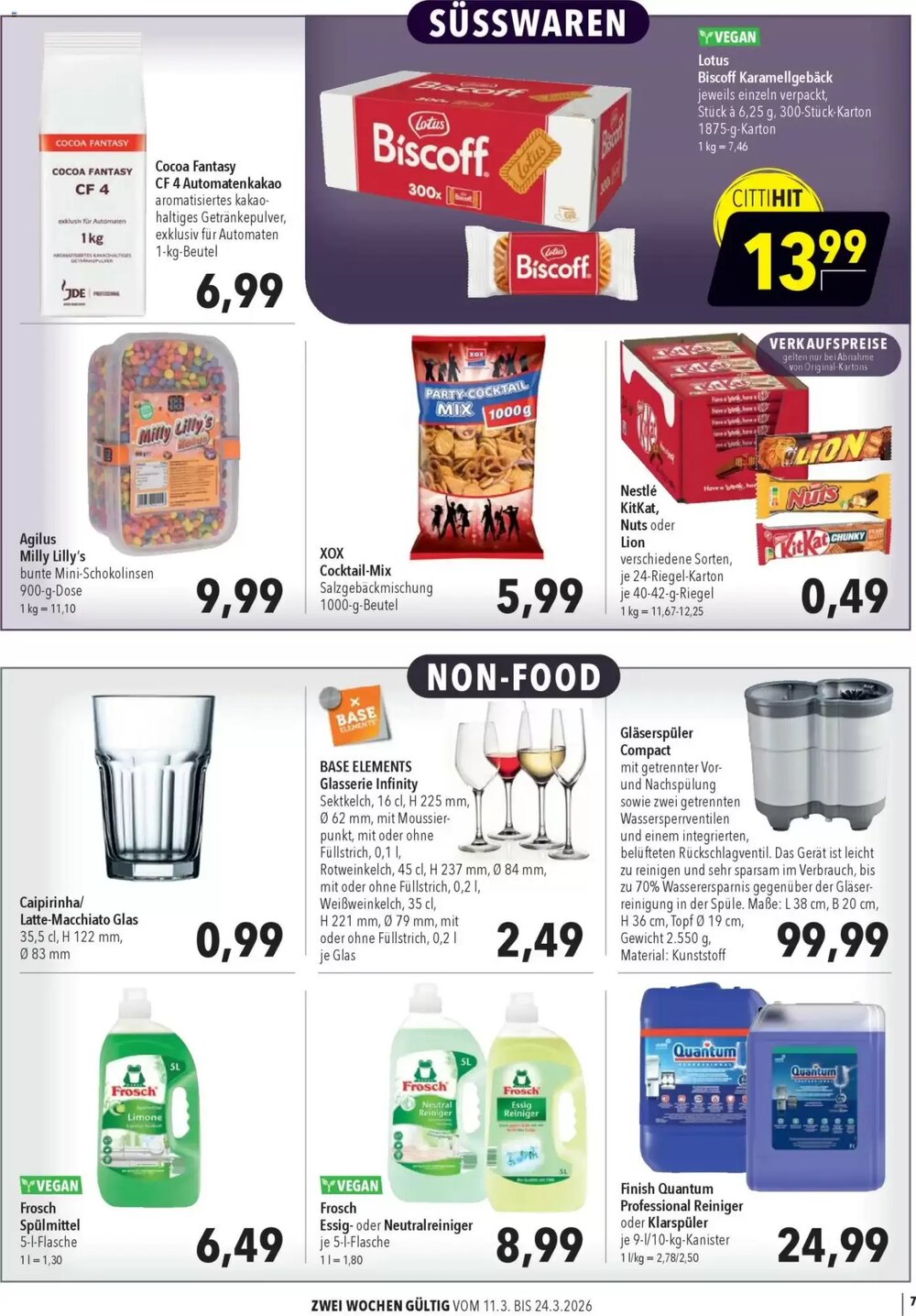 CITTI Markt Prospekt (ab 11.03.2026) zum Blättern - Seite 7