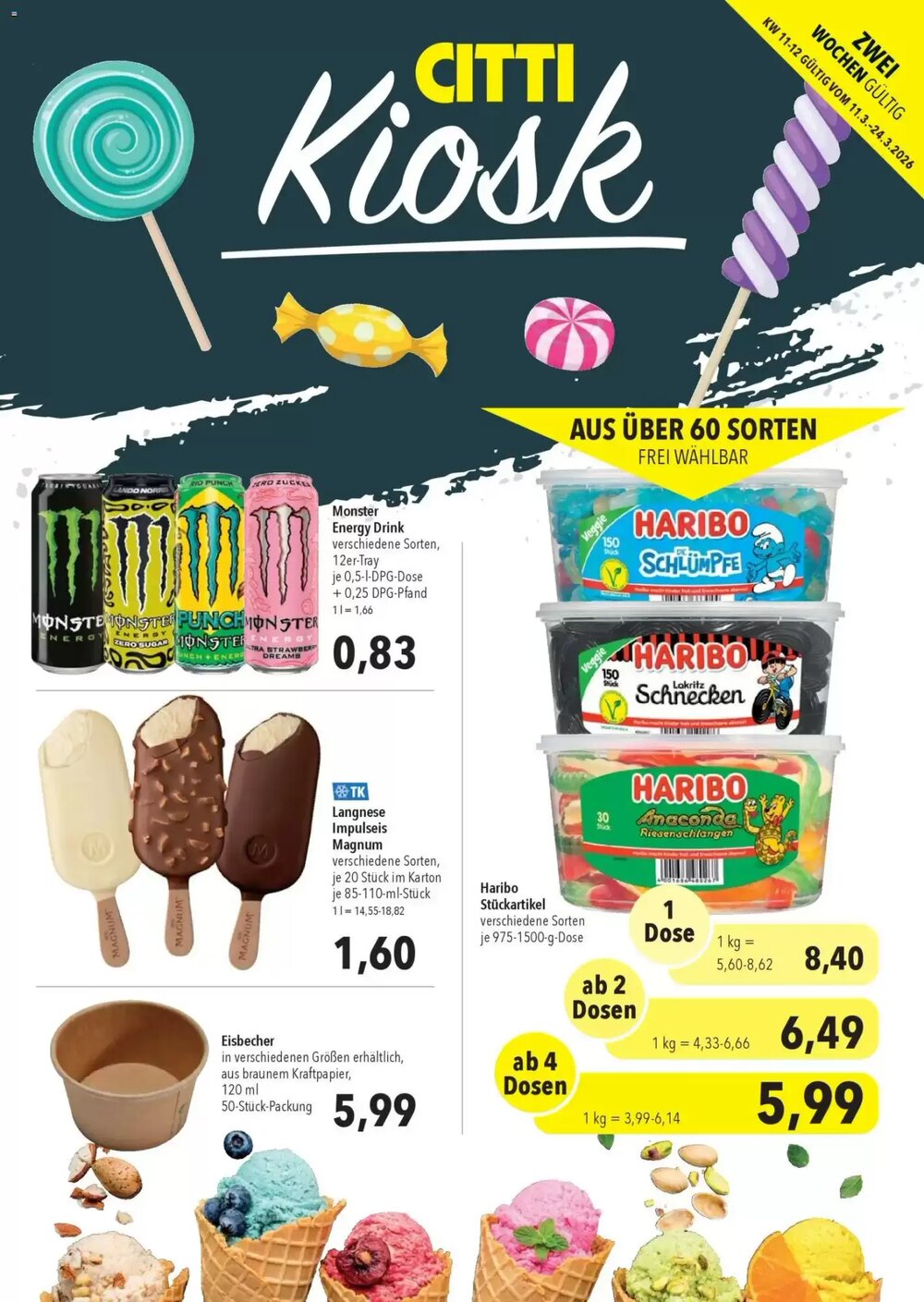 CITTI Markt Prospekt (ab 11.03.2026) zum Blättern - Seite 1