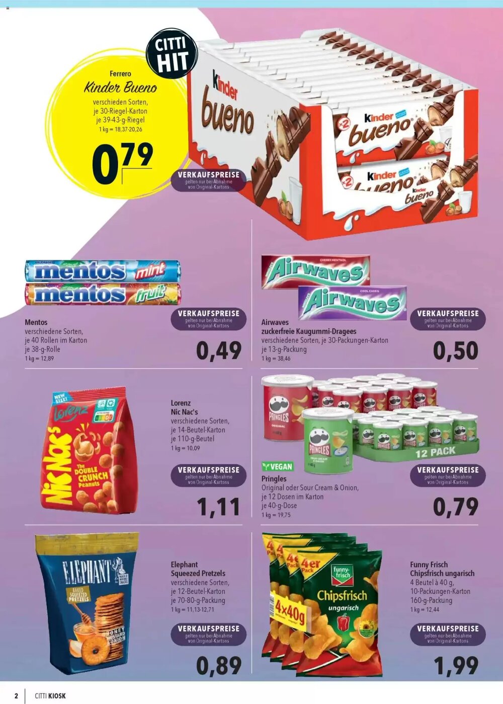 CITTI Markt Prospekt (ab 11.03.2026) zum Blättern - Seite 2