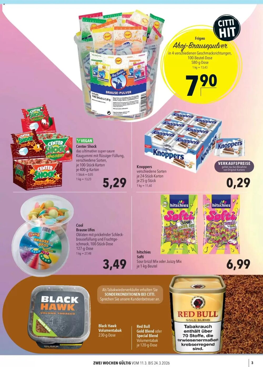 CITTI Markt Prospekt (ab 11.03.2026) zum Blättern - Seite 3