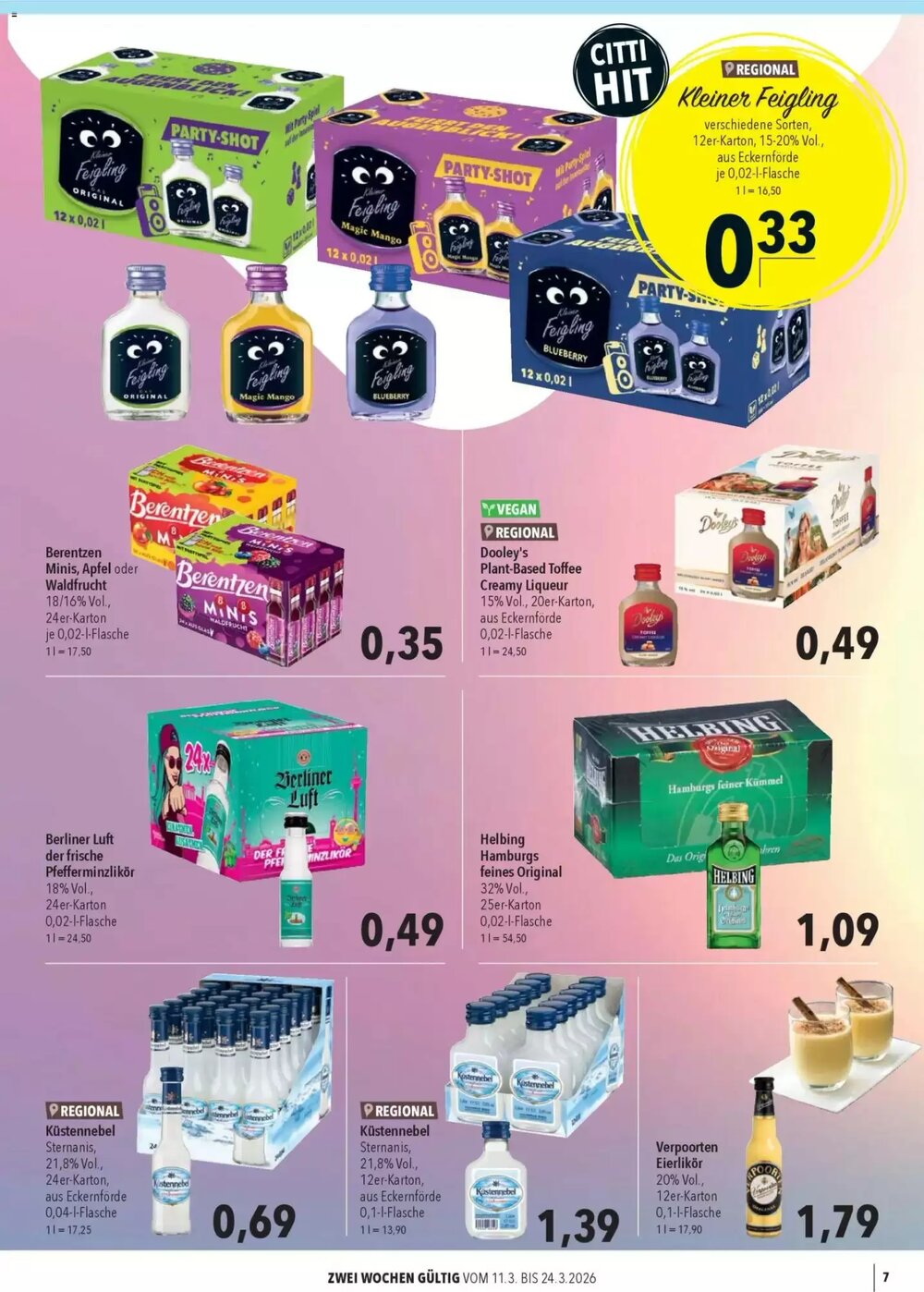 CITTI Markt Prospekt (ab 11.03.2026) zum Blättern - Seite 7