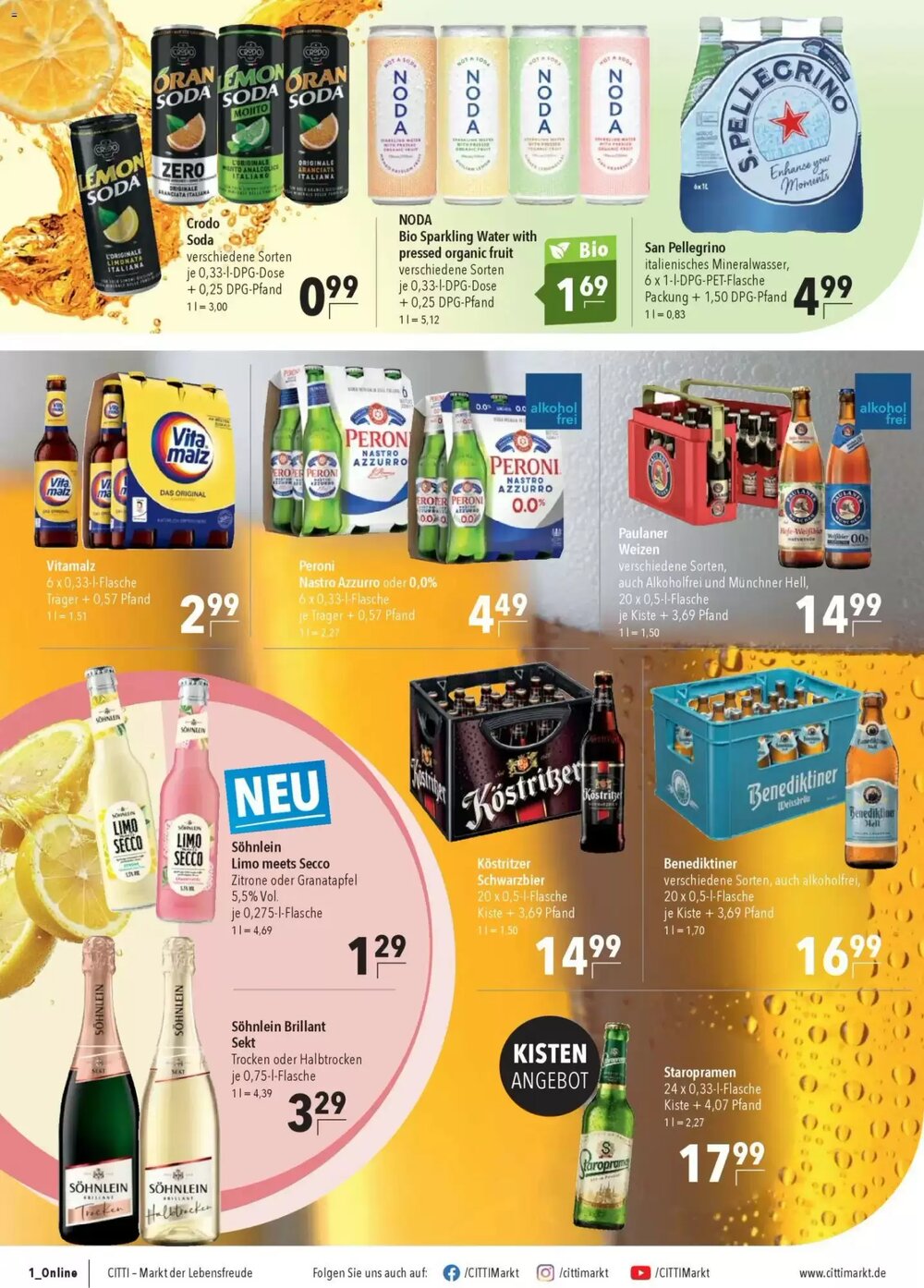 CITTI Markt Prospekt (ab 11.03.2026) zum Blättern - Seite 12