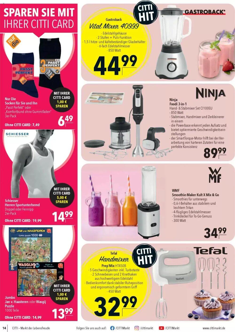 CITTI Markt Prospekt (ab 11.03.2026) zum Blättern - Seite 18