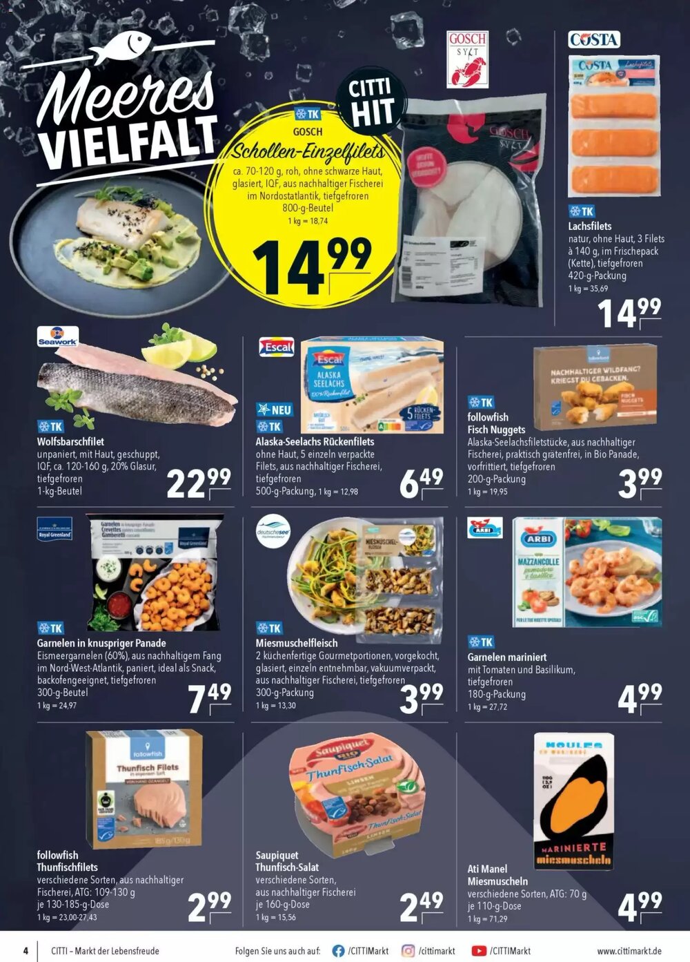 CITTI Markt Prospekt (ab 11.03.2026) zum Blättern - Seite 4