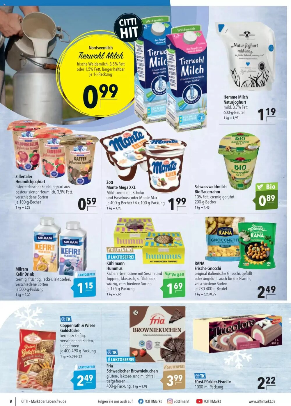 CITTI Markt Prospekt (ab 11.03.2026) zum Blättern - Seite 8