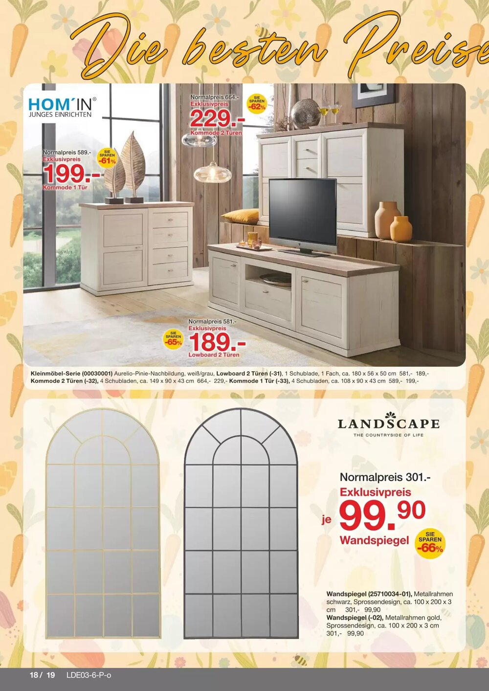 Möbelzentrum Pforzheim Prospekt (ab 11.03.2026) zum Blättern - Seite 18