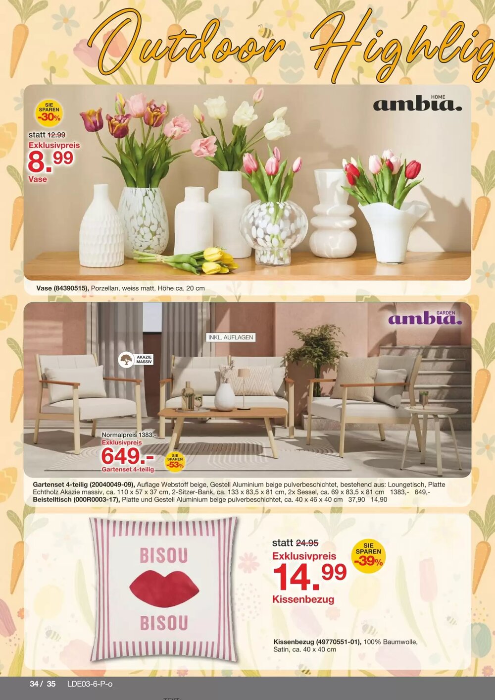 Möbelzentrum Pforzheim Prospekt (ab 11.03.2026) zum Blättern - Seite 34