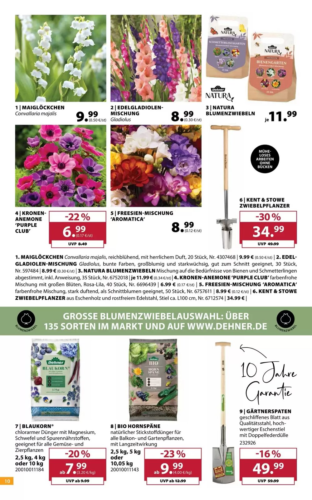 Dehner Prospekt (ab 11.03.2026) zum Blättern - Seite 10
