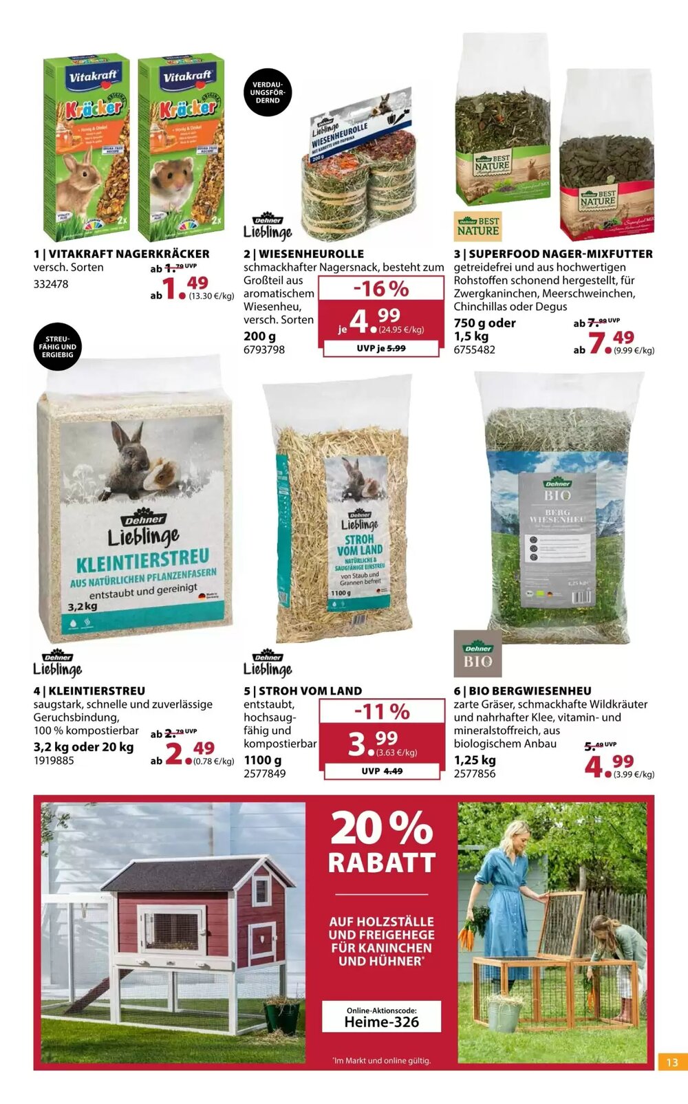 Dehner Prospekt (ab 11.03.2026) zum Blättern - Seite 13