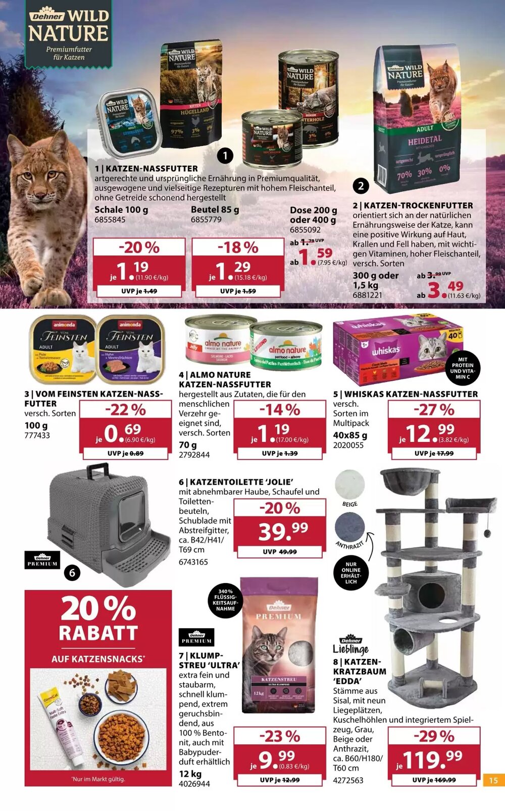 Dehner Prospekt (ab 11.03.2026) zum Blättern - Seite 15