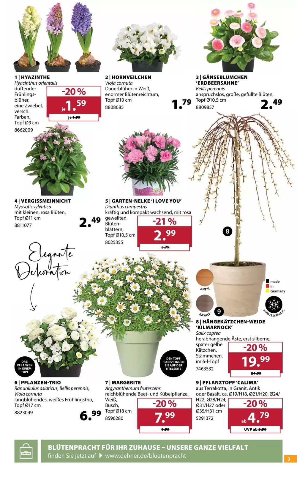 Dehner Prospekt (ab 11.03.2026) zum Blättern - Seite 3