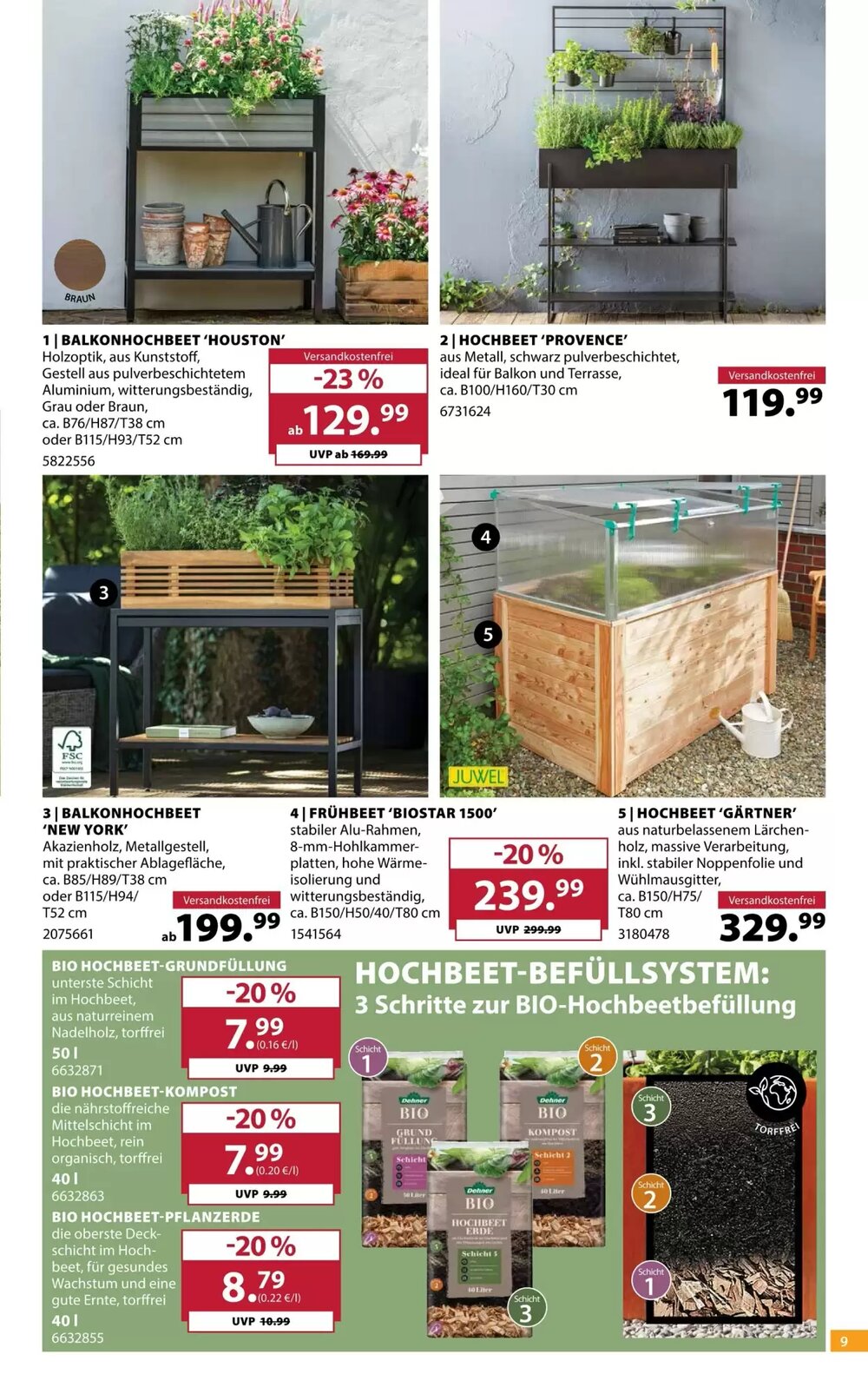 Dehner Prospekt (ab 11.03.2026) zum Blättern - Seite 9
