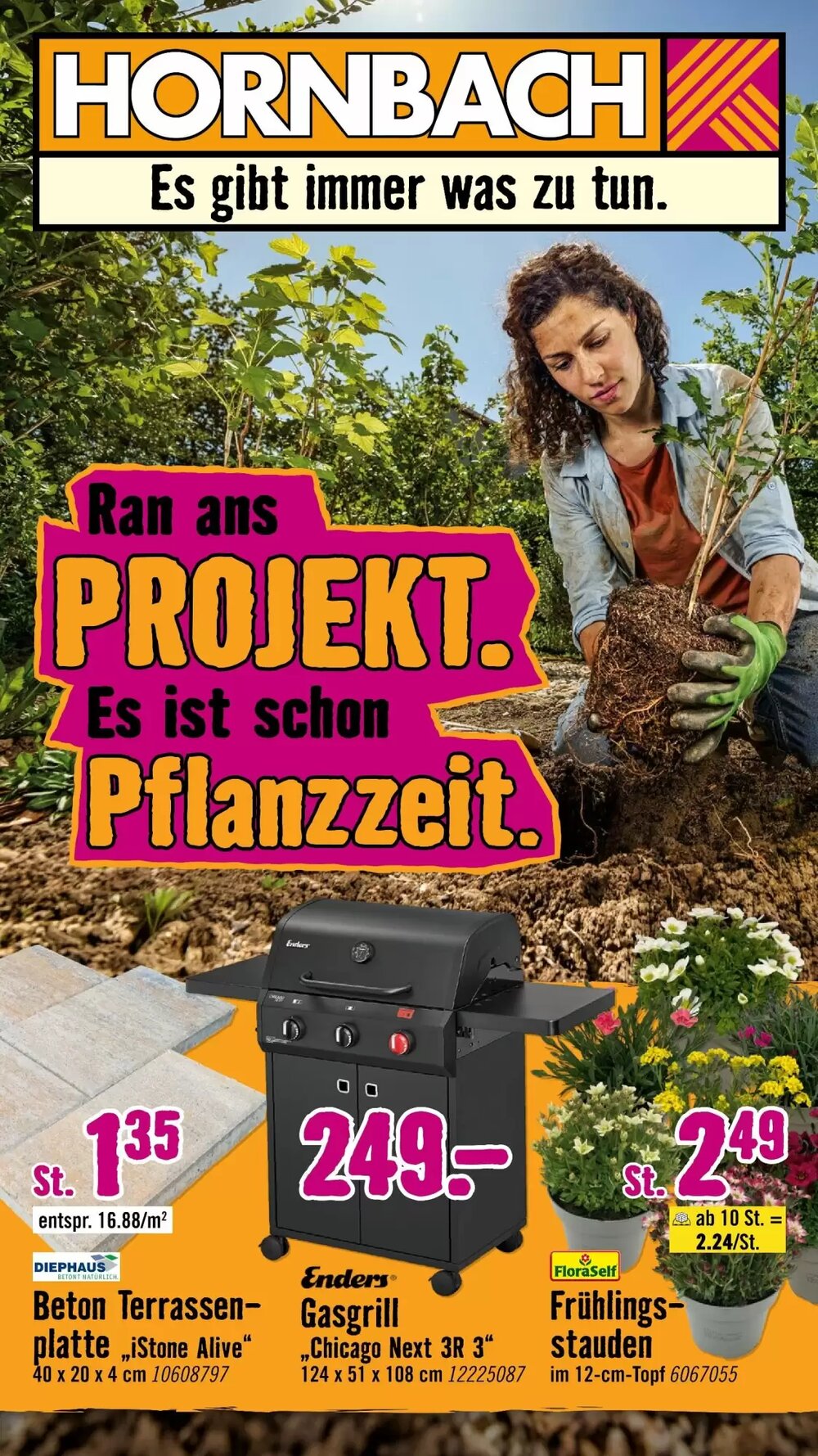Hornbach Prospekt (ab 11.03.2026) zum Blättern - Seite 1