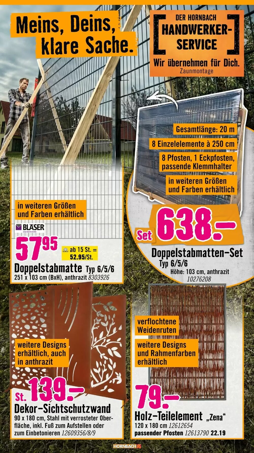 Hornbach Prospekt (ab 11.03.2026) zum Blättern - Seite 14