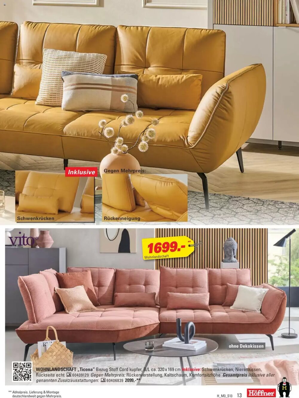 Höffner Prospekt (ab 11.03.2026) zum Blättern - Seite 13