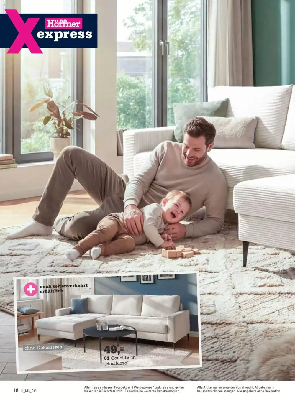 Höffner Prospekt (ab 11.03.2026) zum Blättern - Seite 18