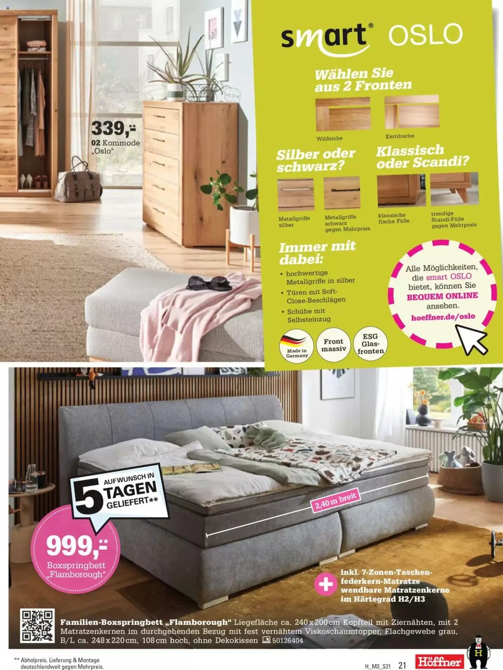 Höffner Prospekt (ab 11.03.2026) zum Blättern - Seite 21