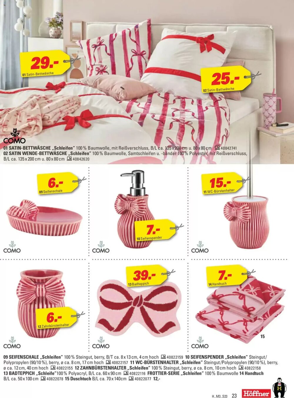 Höffner Prospekt (ab 11.03.2026) zum Blättern - Seite 23