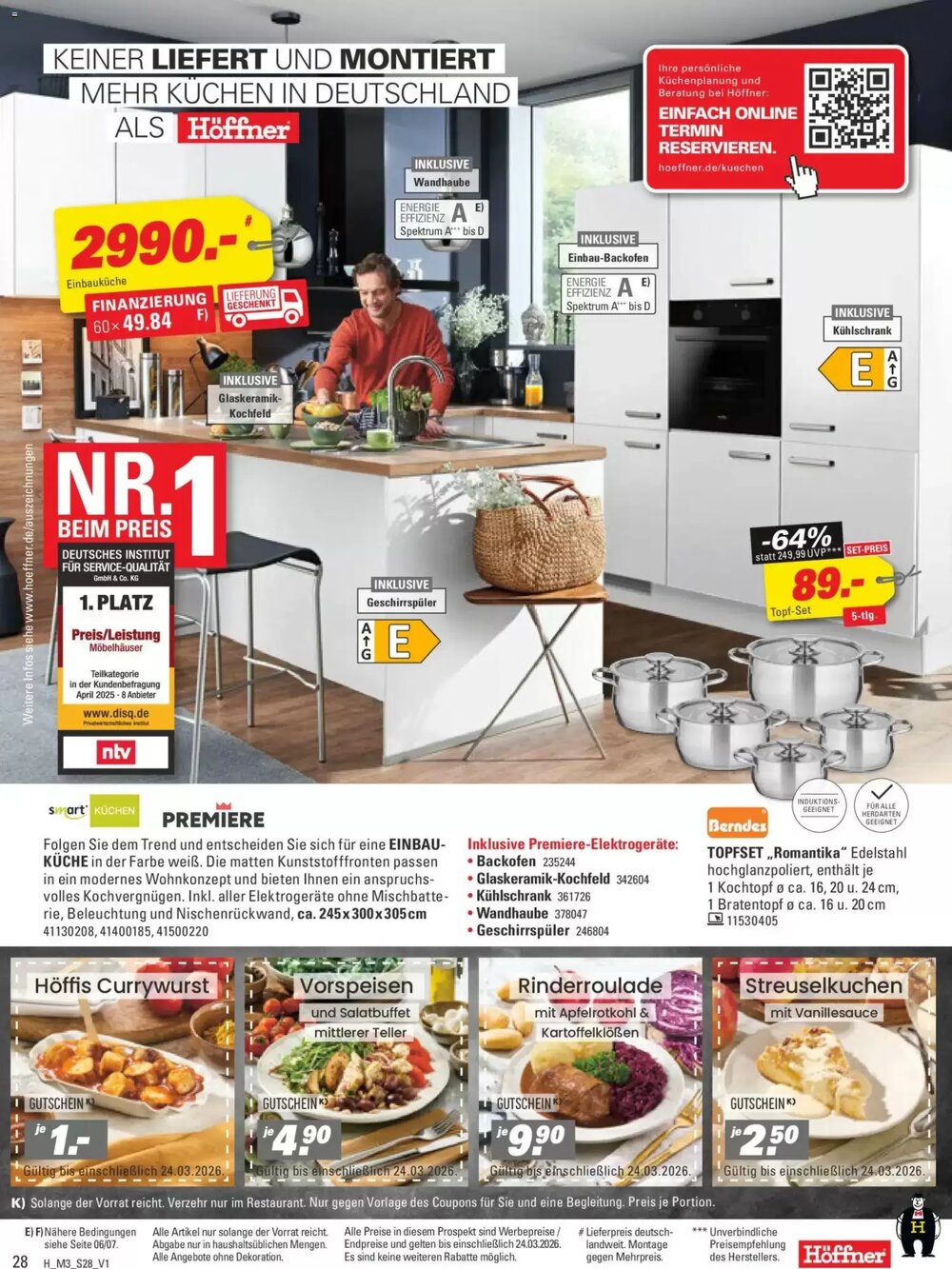 Höffner Prospekt (ab 11.03.2026) zum Blättern - Seite 28