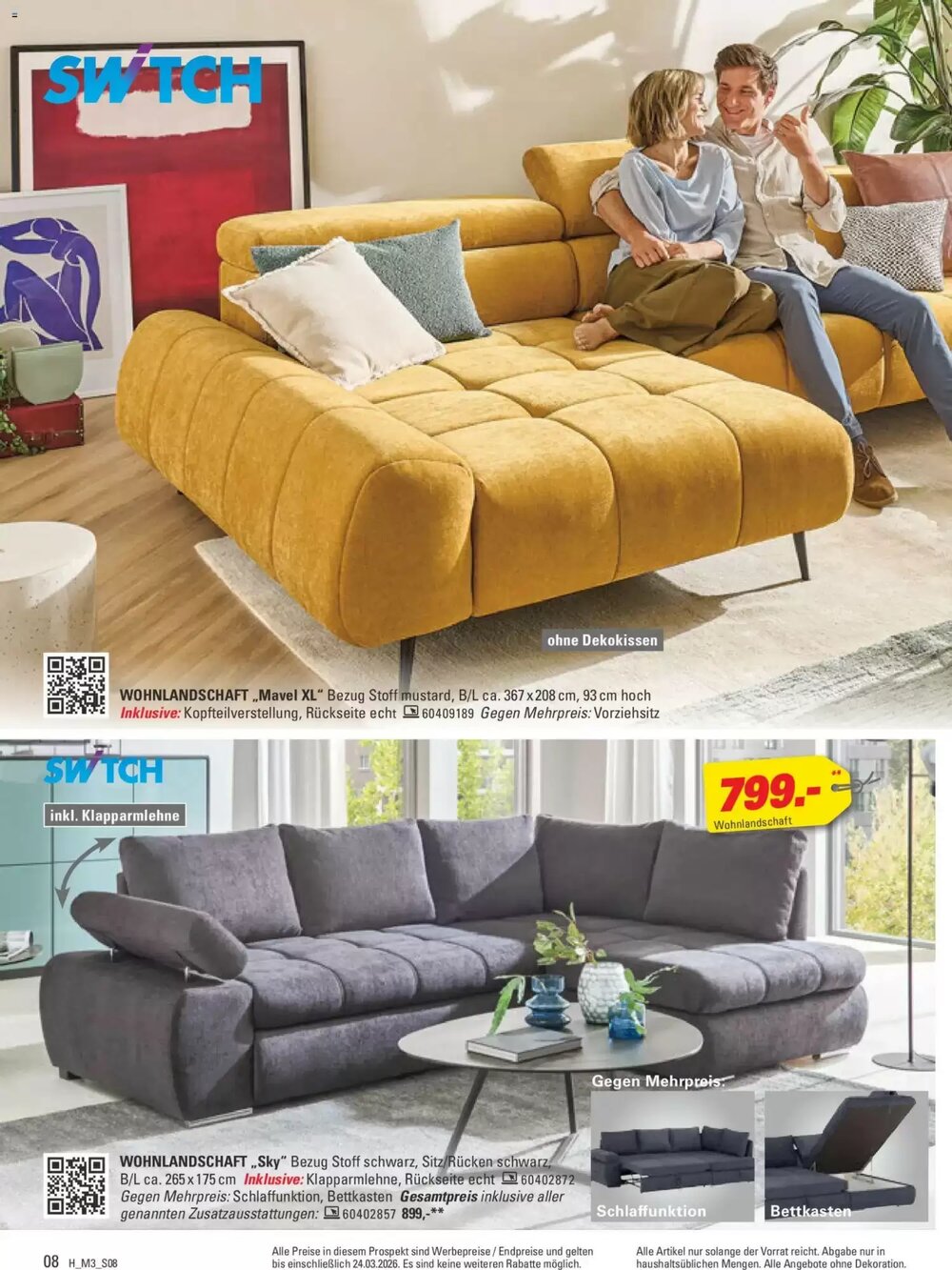 Höffner Prospekt (ab 11.03.2026) zum Blättern - Seite 8