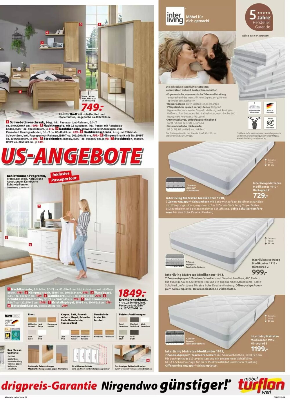 Möbel Turflon Prospekt (ab 11.03.2026) zum Blättern - Seite 11