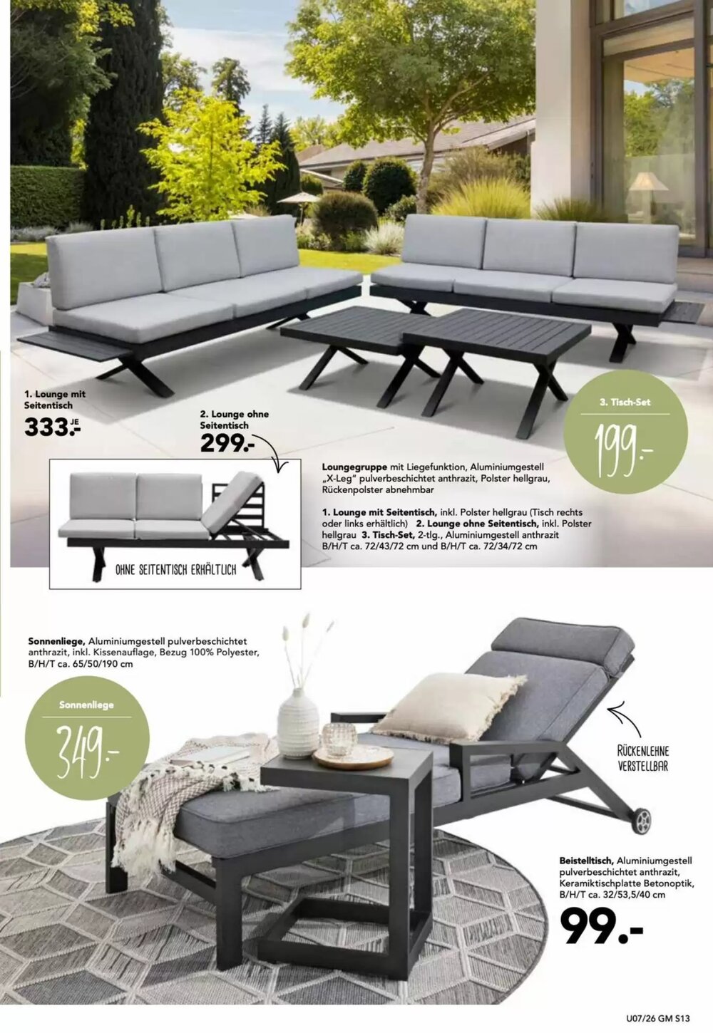 Möbel Wanninger Prospekt (ab 11.03.2026) zum Blättern - Seite 13