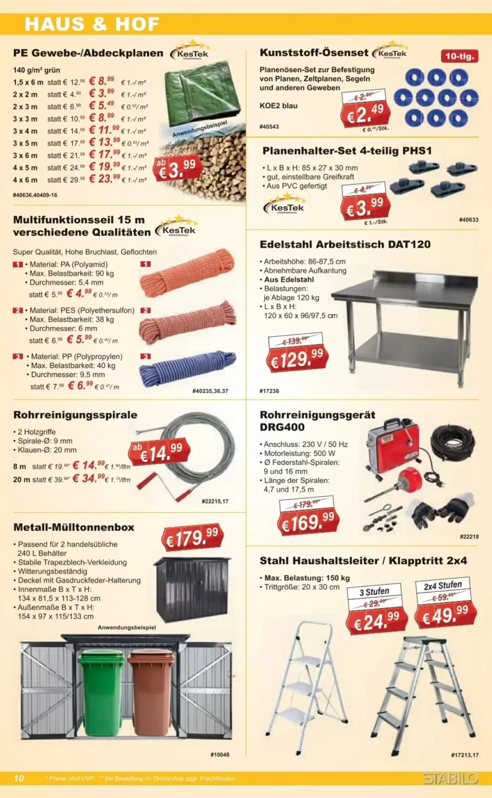 Stabilo Fachmarkt Prospekt (ab 11.03.2026) zum Blättern - Seite 10