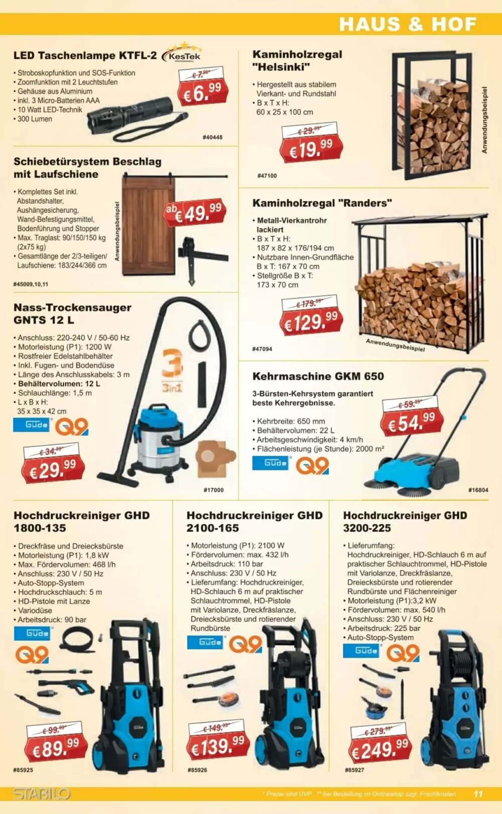 Stabilo Fachmarkt Prospekt (ab 11.03.2026) zum Blättern - Seite 11