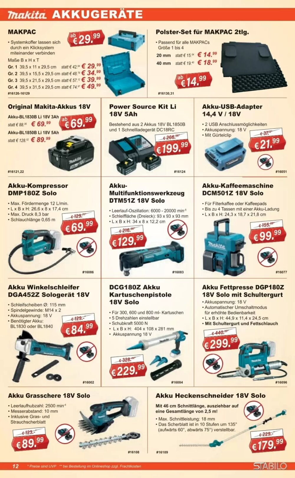 Stabilo Fachmarkt Prospekt (ab 11.03.2026) zum Blättern - Seite 12