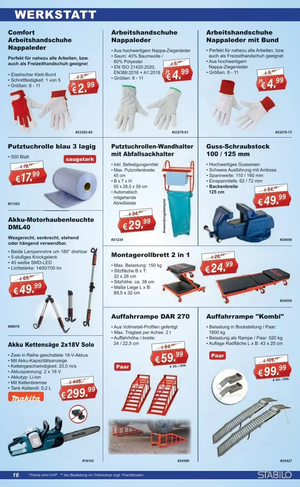 Stabilo Fachmarkt Prospekt (ab 11.03.2026) zum Blättern - Seite 16