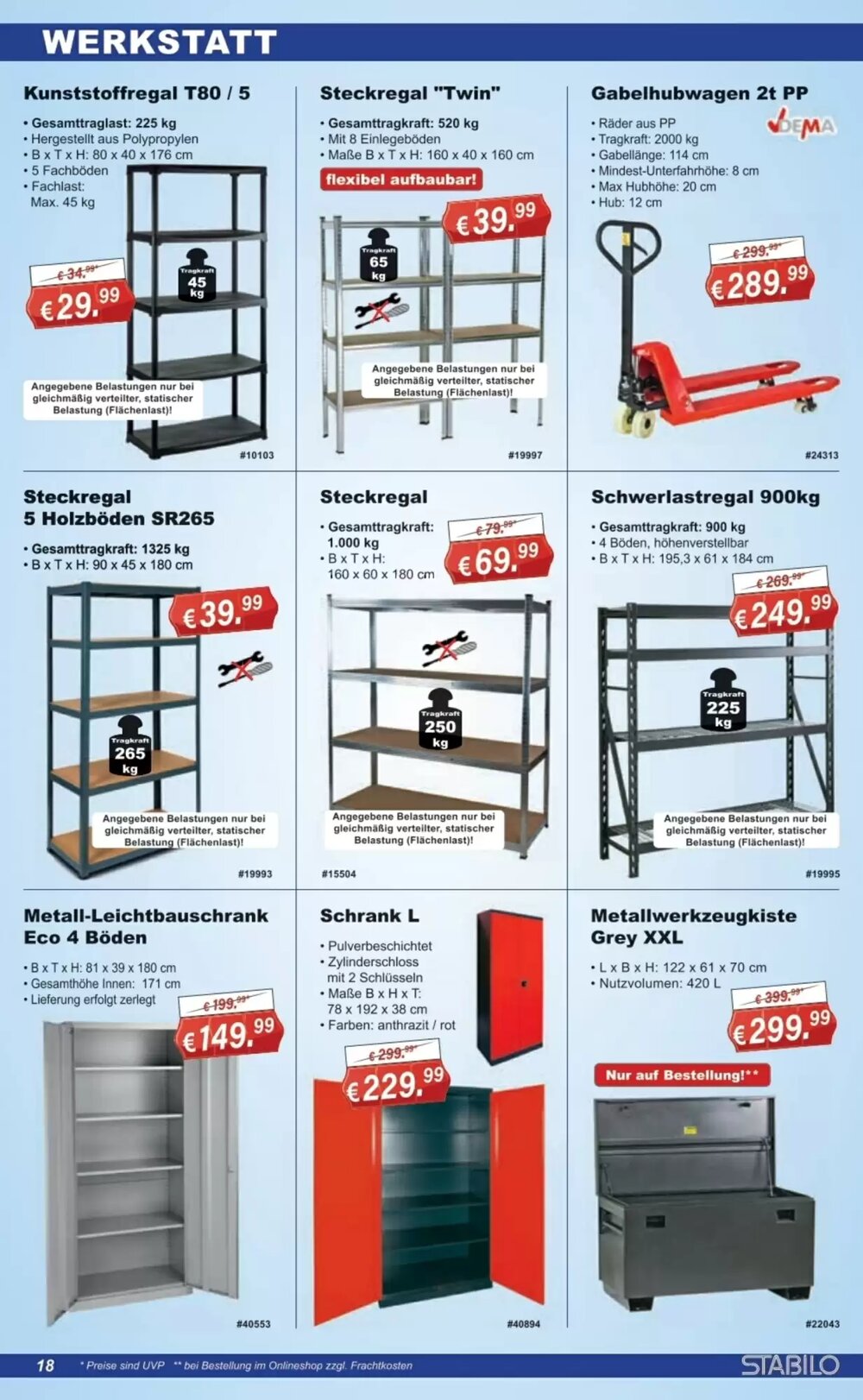 Stabilo Fachmarkt Prospekt (ab 11.03.2026) zum Blättern - Seite 18