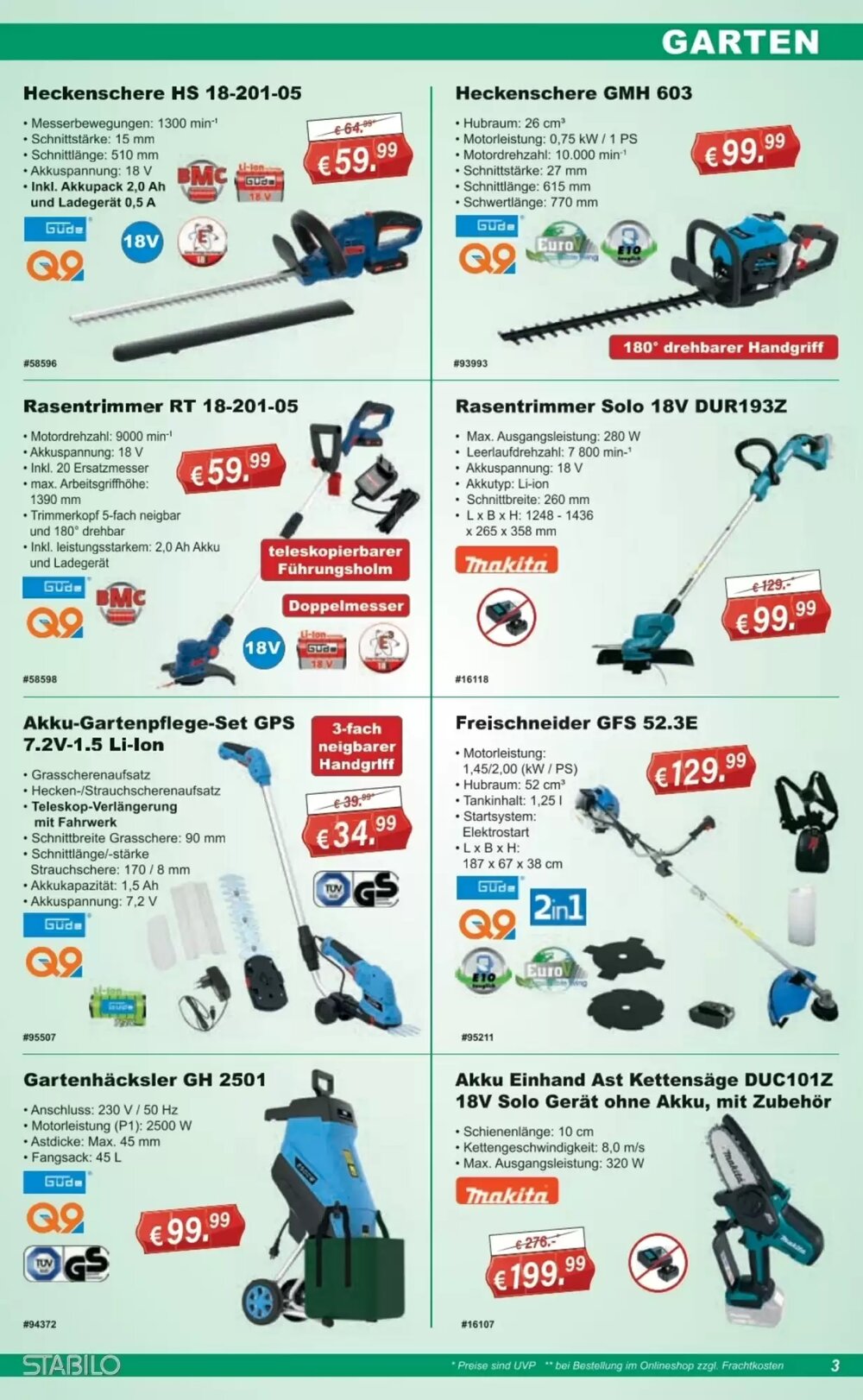 Stabilo Fachmarkt Prospekt (ab 11.03.2026) zum Blättern - Seite 3