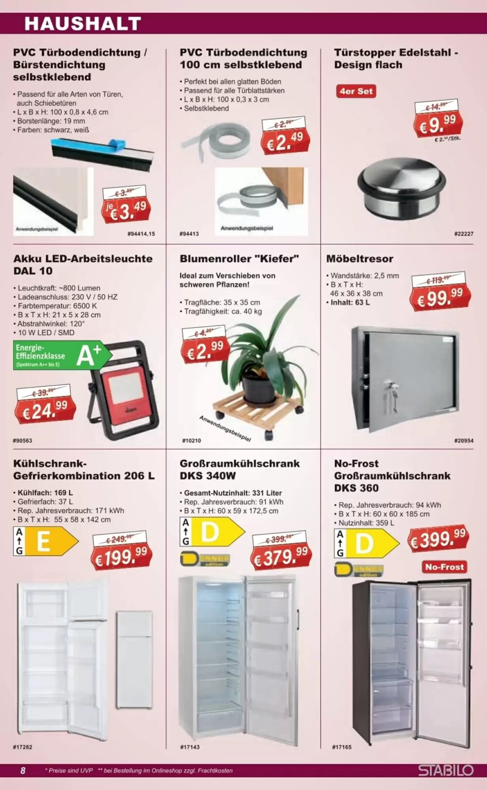 Stabilo Fachmarkt Prospekt (ab 11.03.2026) zum Blättern - Seite 8