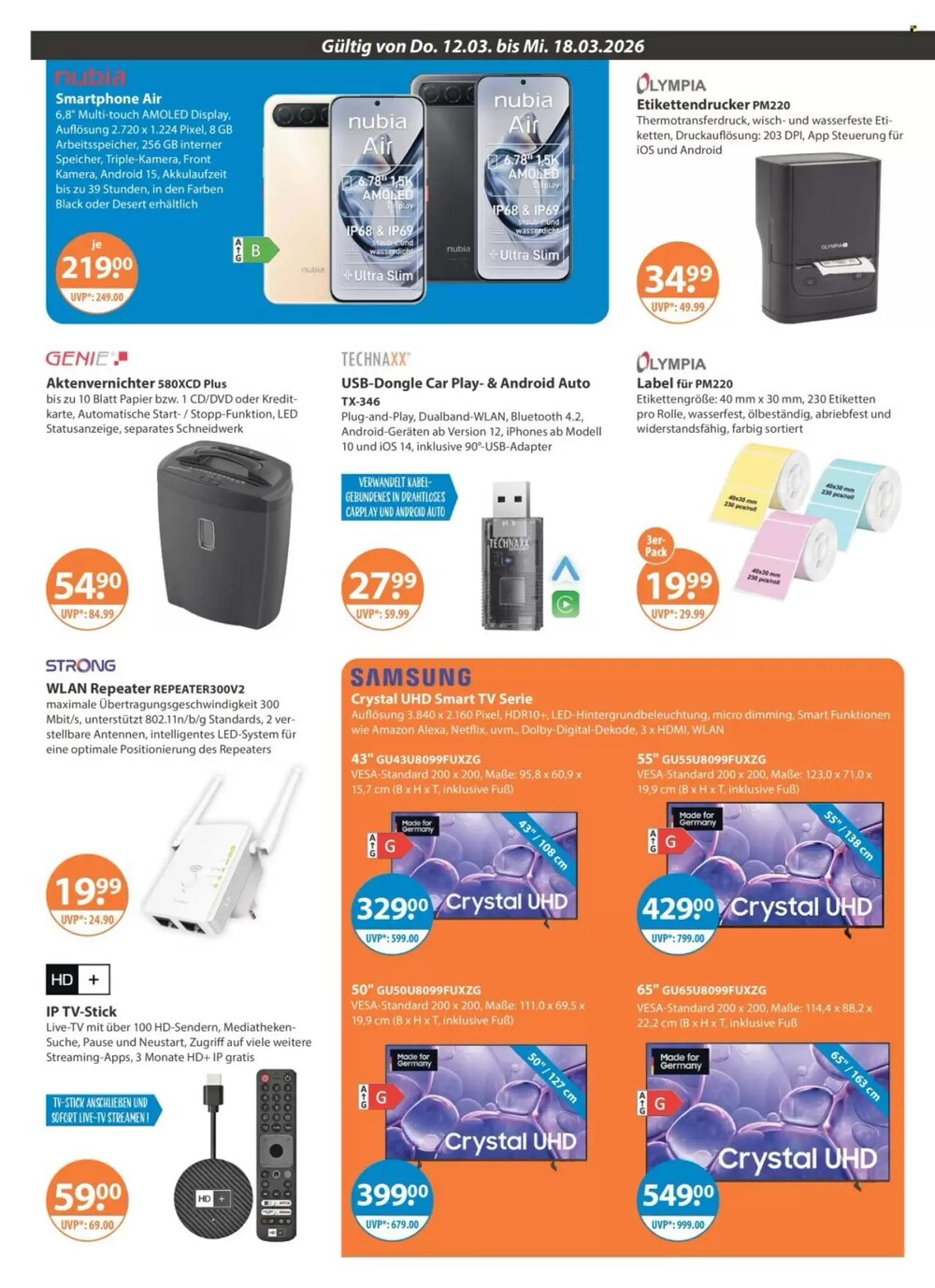 V Markt Prospekt (ab 12.03.2026) zum Blättern - Seite 18