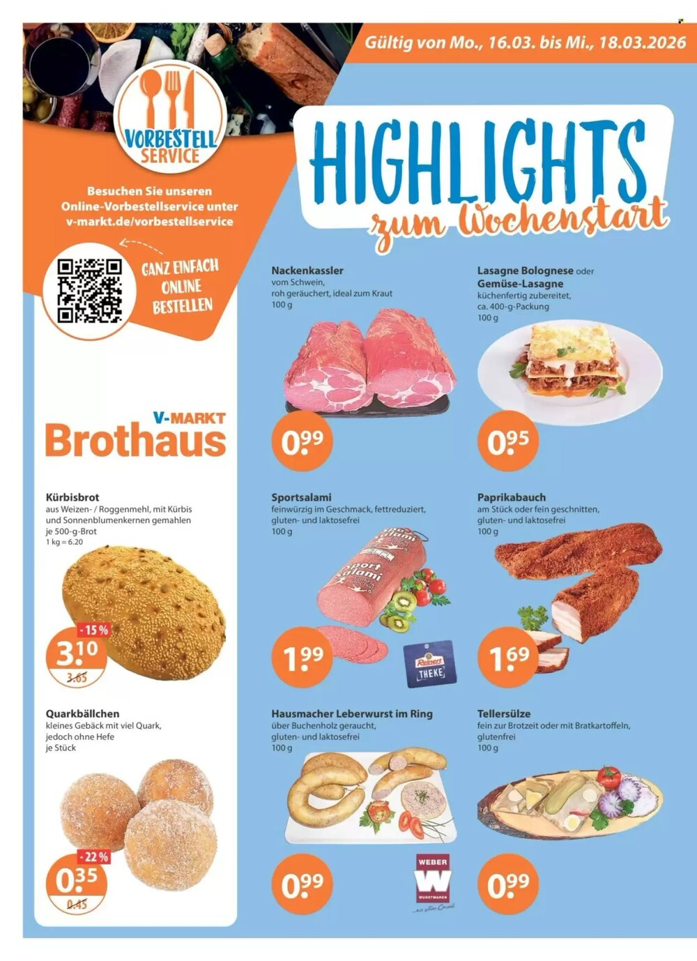 V Markt Prospekt (ab 12.03.2026) zum Blättern - Seite 22