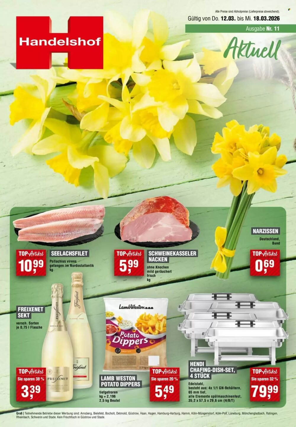 Handelshof Prospekt (ab 12.03.2026) zum Blättern - Seite 1